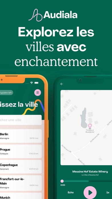 Screenshot #1 pour Audiala: Guide touristique IA