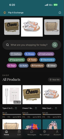 Flip It Exchange iPhone screenshot