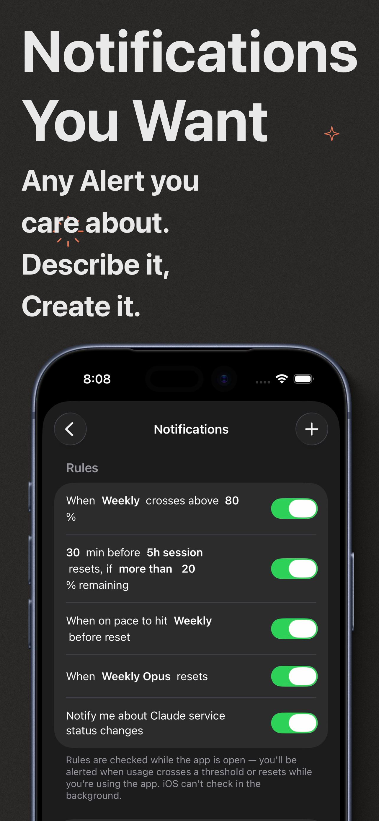 Usage for Claude screenshot 5