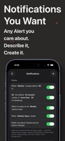 Usage for Claude screenshot