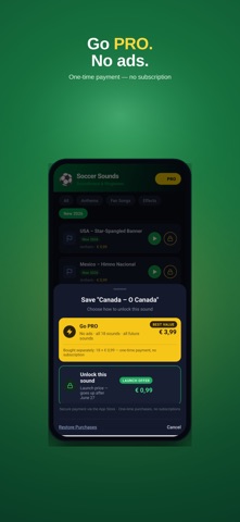 Soccer Sounds 2026 screenshot