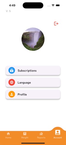 MyFitnessCompass screenshot