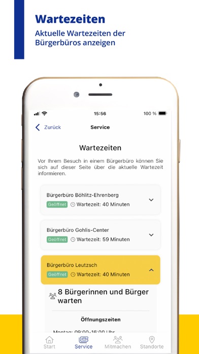 Leipzig App Screenshot