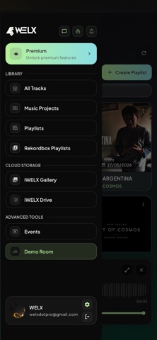 WELX iPhone screenshot