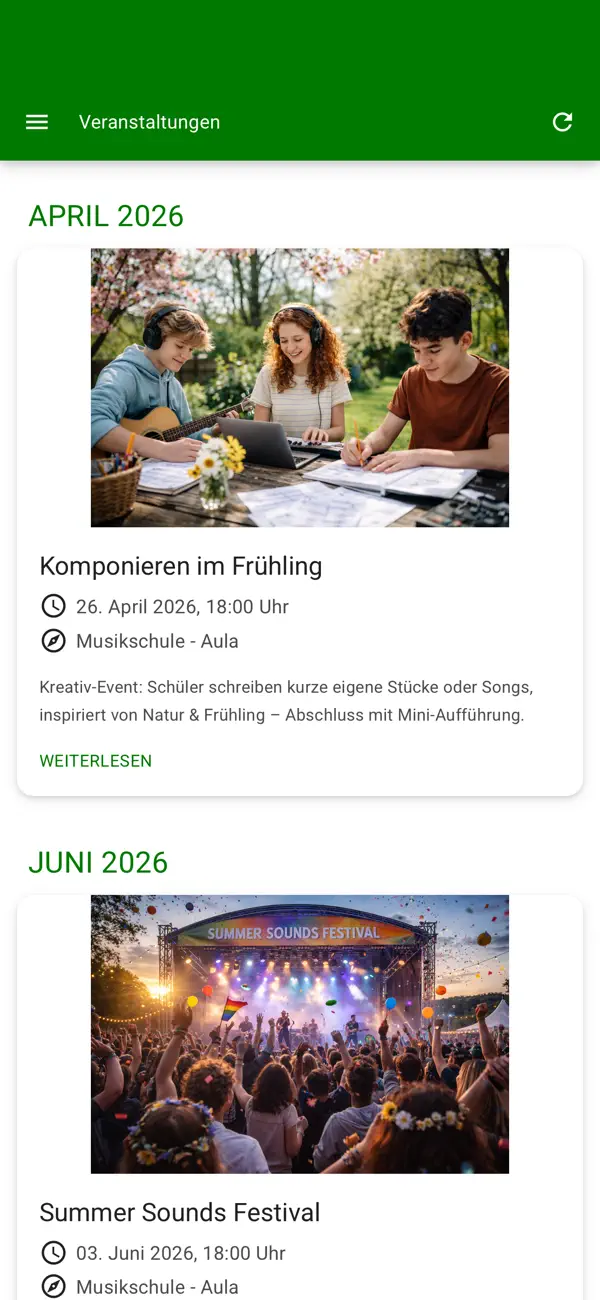 Screenshot #3 pour Kreismusikschule Westerwald
