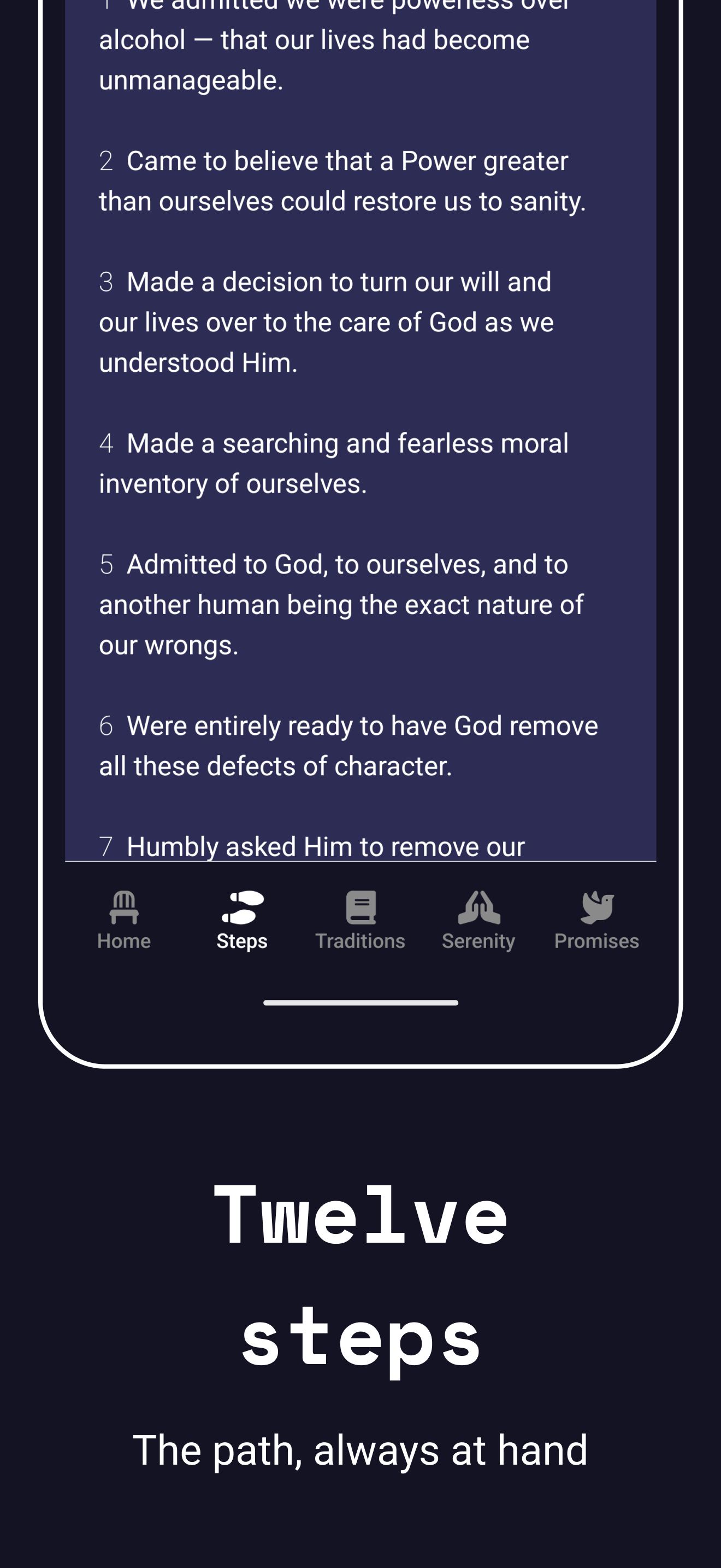 JustForToday screenshot 3