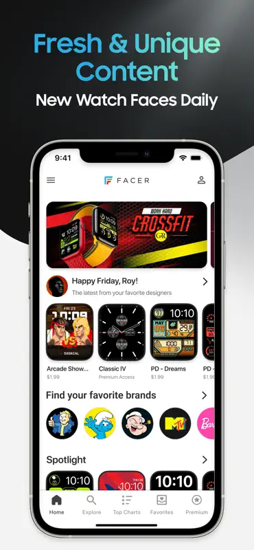 Watch Faces by Facer screenshot 6 of 7