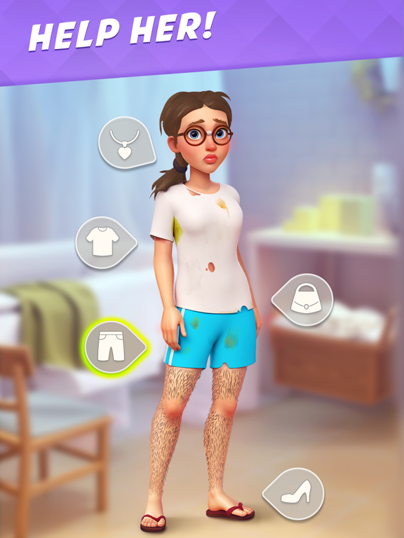 Screenshot #4 pour Tile Trio－Jeux de relooking 3D