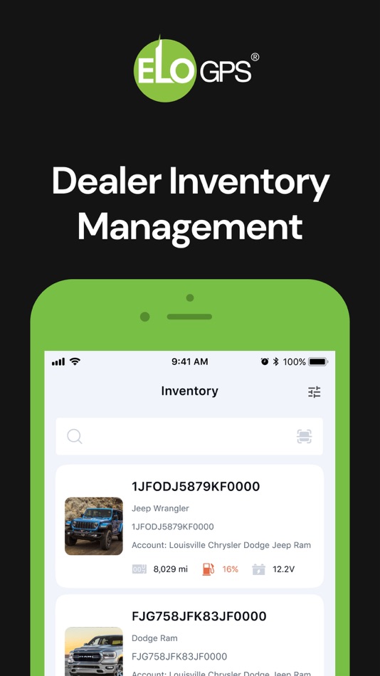 #1. Elo GPS® Dealer (iOS) By: Connected Dealer Services