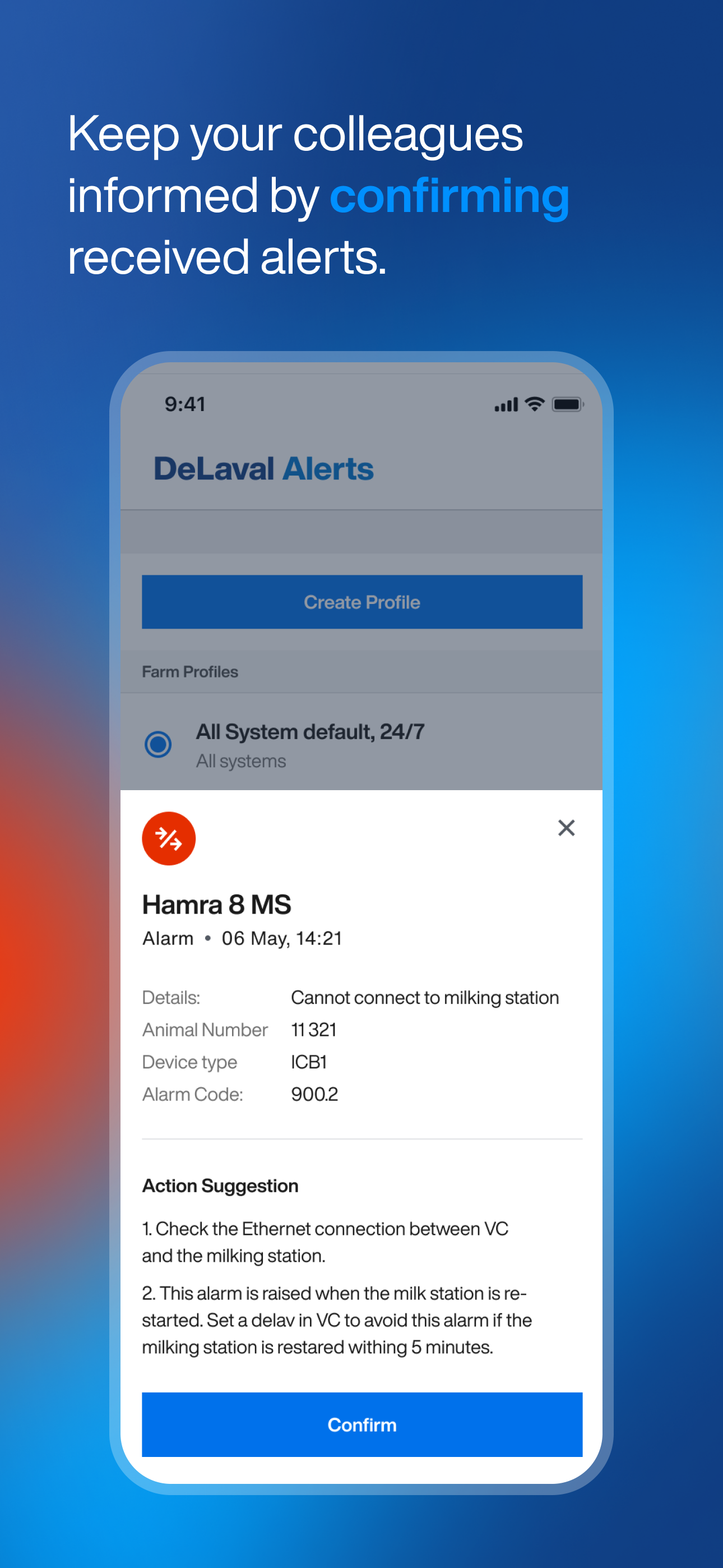 DeLaval Alerts screenshot 4