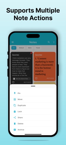 OziNotes: Write What Matters Screenshot 3 of 4