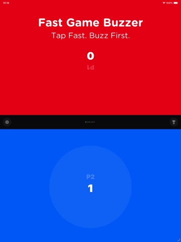 Fast Buzzer - Game Show Buzzer iPad screenshot