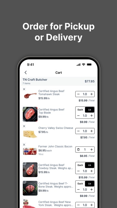 Screenshot 3 of TN Craft Butcher App
