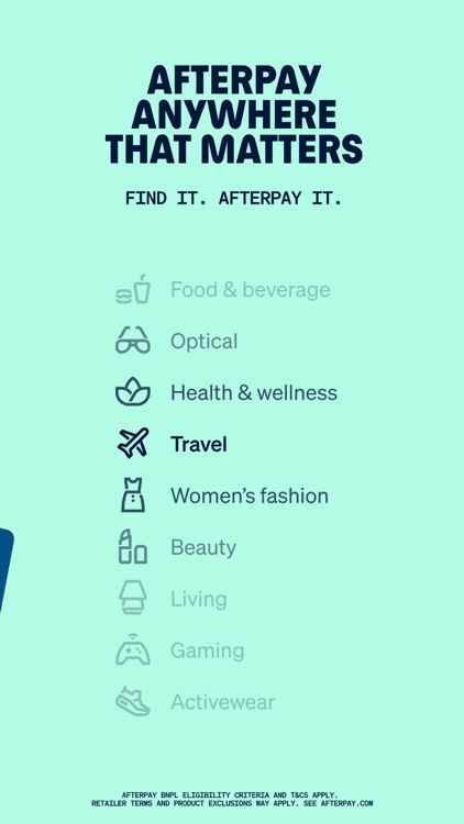 Afterpay: Pay over time