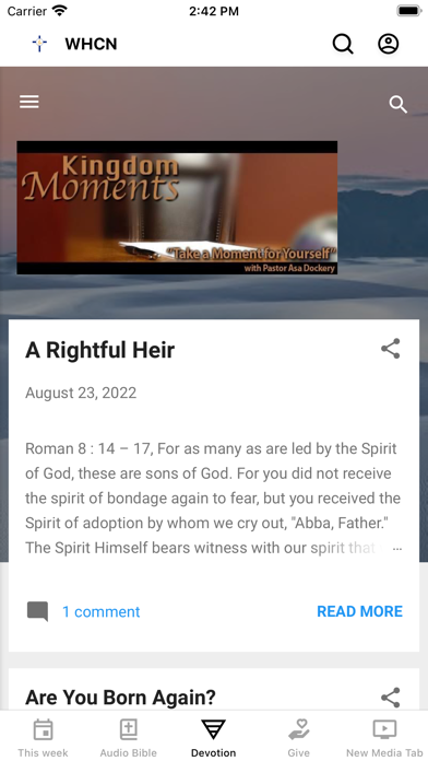 World Harvest Church North Screenshot