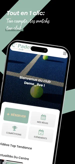C PADEL CLUB screenshot 1