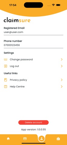 App screenshot