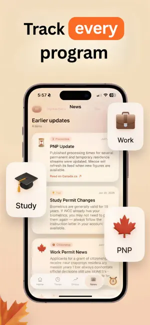 IRCC Tracker Canada - Moose screenshot 4