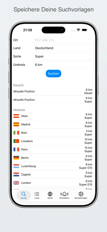 Benzinpreis-Blitz screenshot 7 of 8