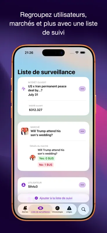 Alerts for Polymarket screenshot 7 of 10