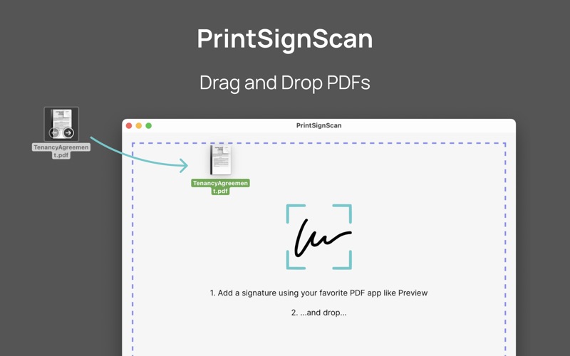 PrintScanSign screenshot