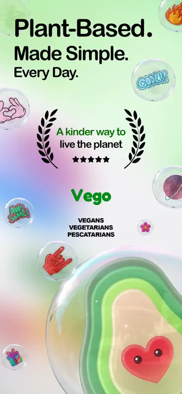 Vego: Vegan Meal Planner screenshot 1 of 8