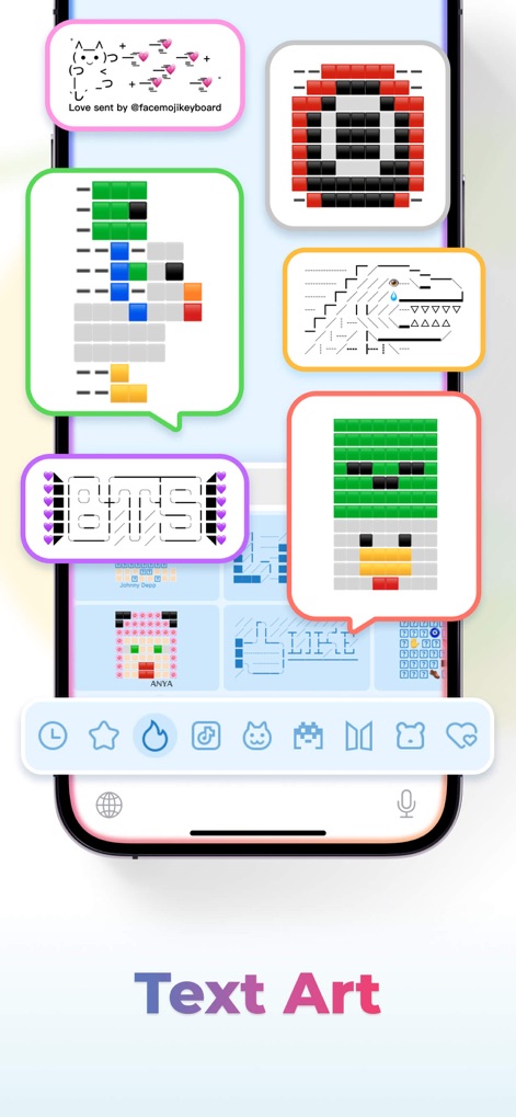 Facemoji AI Emoji Keyboard - Master Text Art