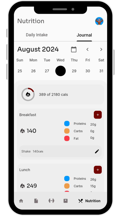 GymPal: Modern Workout Tracker Screenshot