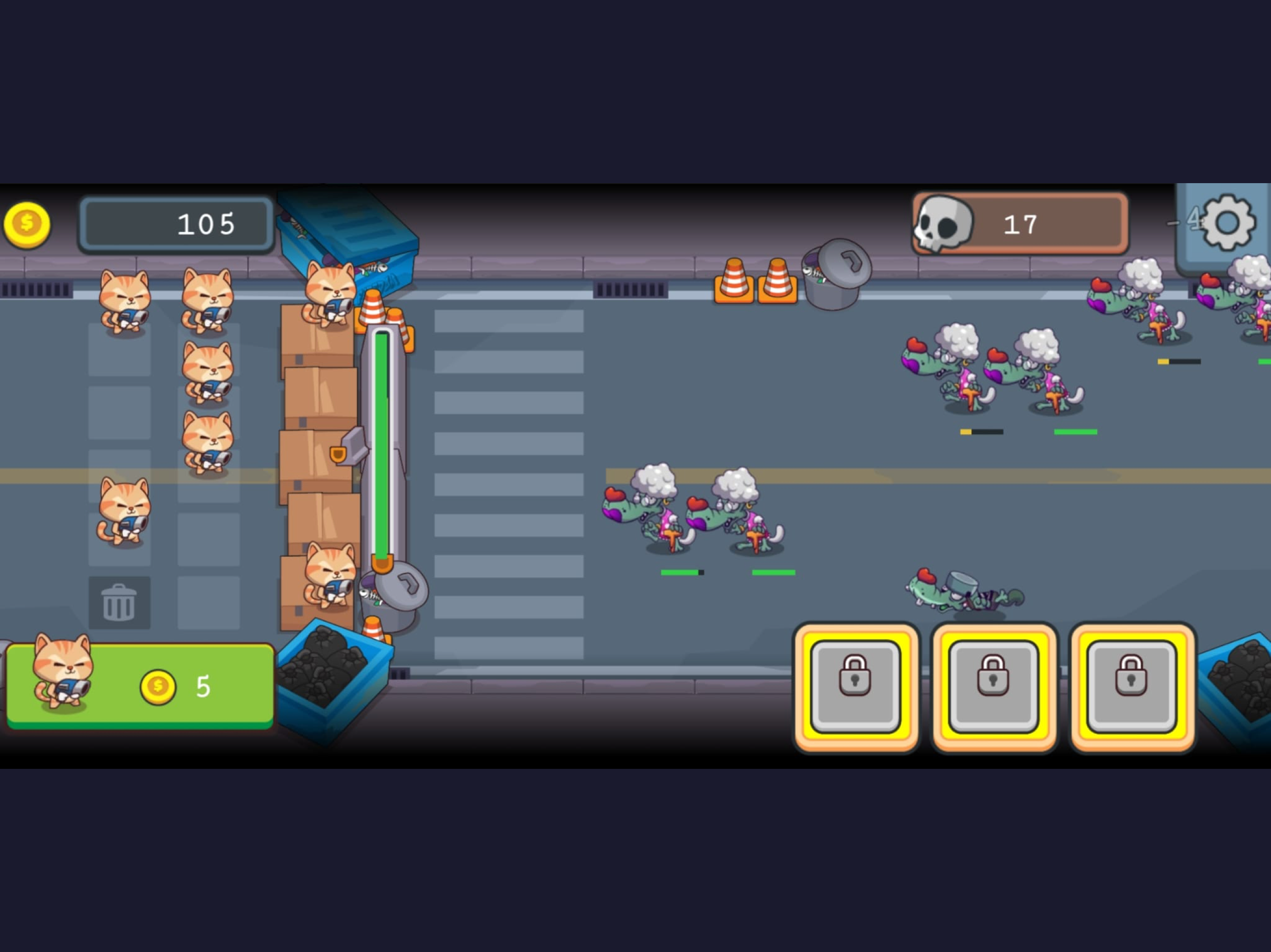 Merge Cats Defender: TD screenshot 9