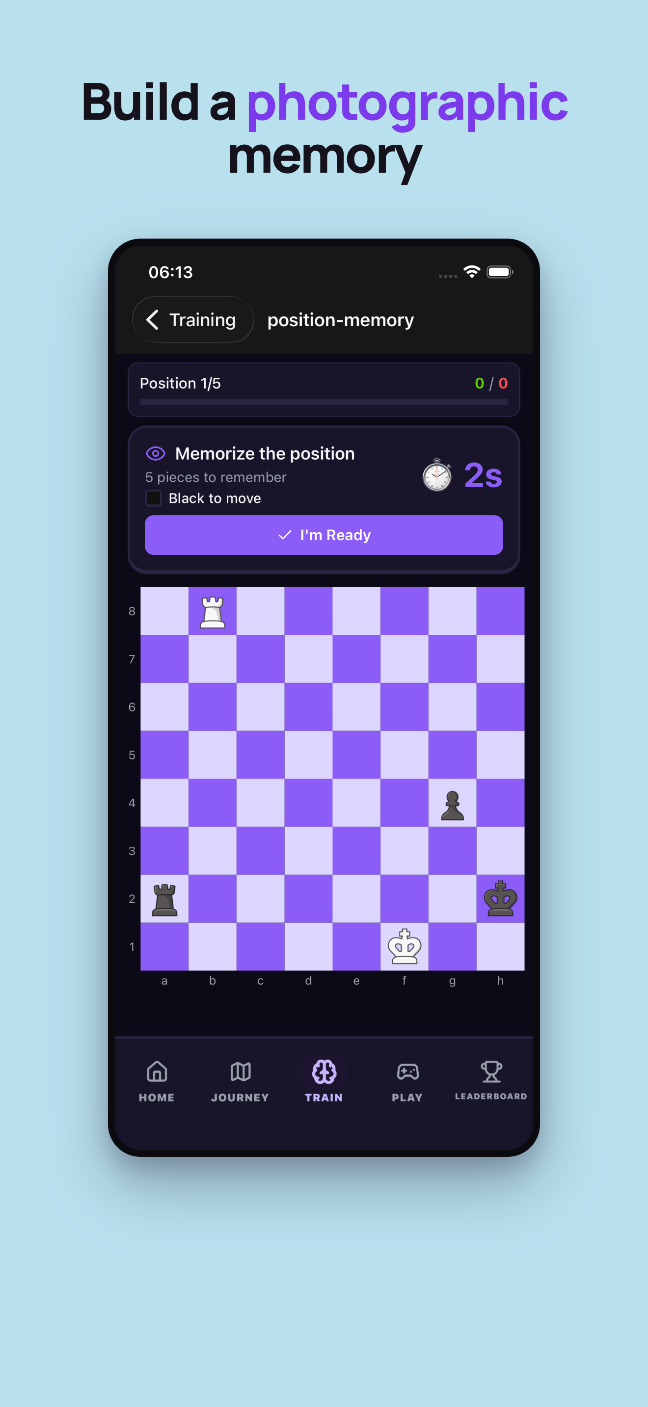 Blindfold Chess - DarkSquares