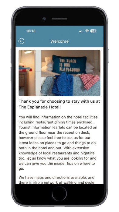 Esplanade Hotel Screenshot
