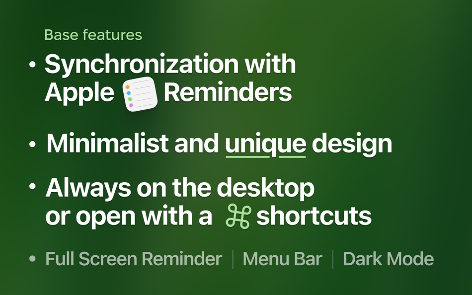 #1. DeskMinder² Reminders & Tasks (macOS) 由: Chuta Dmytro