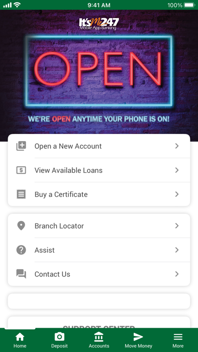 Weyco Community Credit Union Screenshot