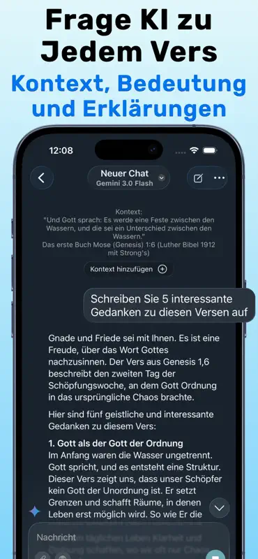 Die Bibel: Audio & KI-Chat screenshot 3 of 10