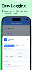 Carvio – Car Maintenance Log screenshot