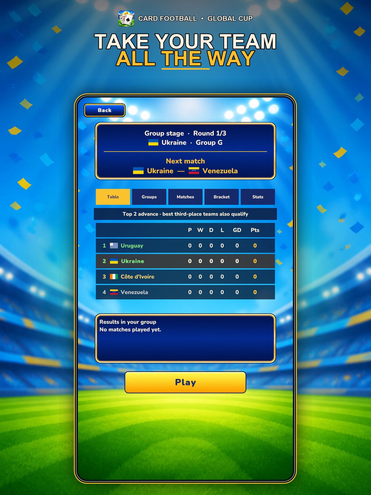 Screenshot 8 of Card Football: Global Cup