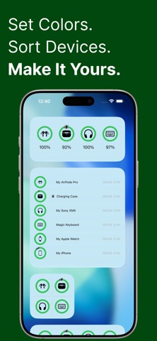 Battery Widget: PowerToYou App Store preview screenshot 5
