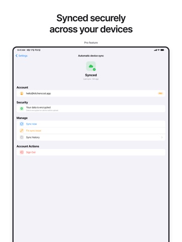 KitchenCost - Recipe Costing iPad screenshot 6