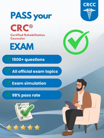 CRCC CRC Exam Prep | Test 2026 iPad screenshot