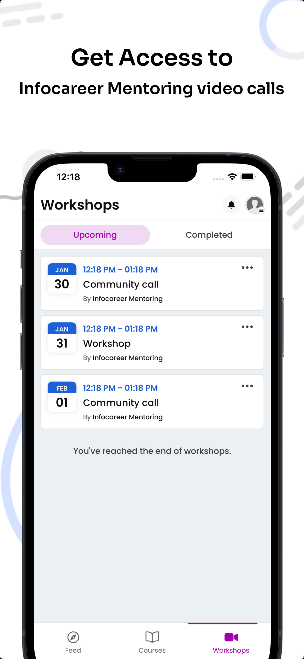 Infocareer Mentoring Hub screenshot 4