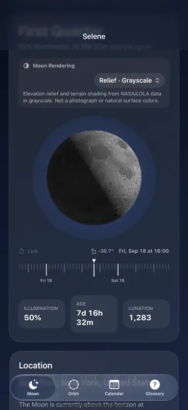 Selene Moon Calendar screenshot 9 of 10