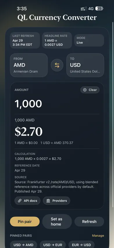 QLCurrencyConverter screenshot 5