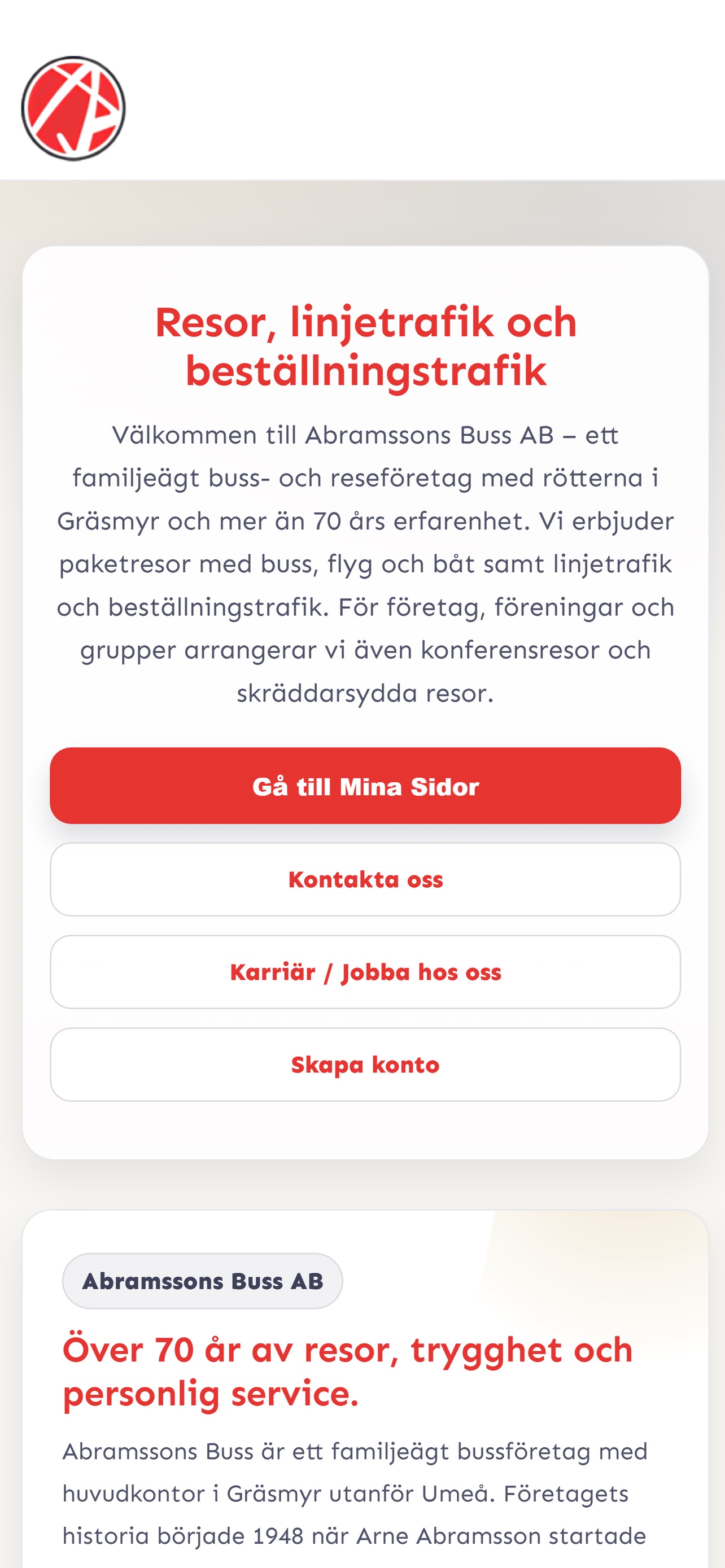 Screenshot 3 of Abramssons Buss Connect