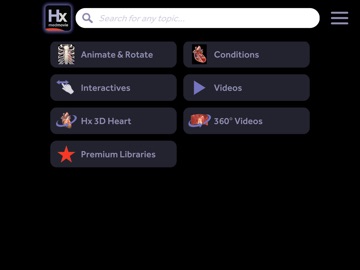 Hx Heart iPad screenshot