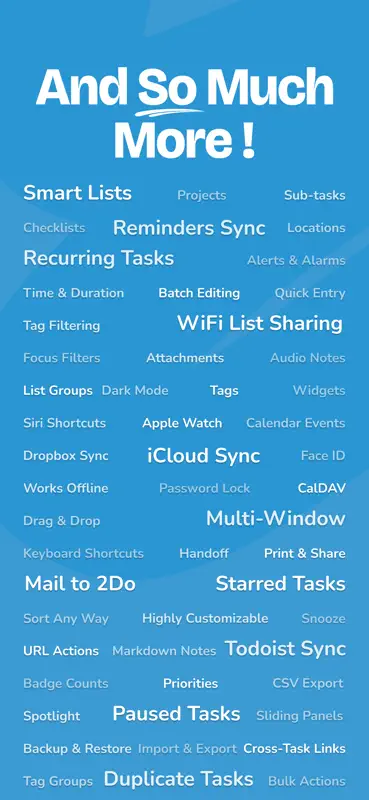 2Do: To Do List & Task Manager screenshot 7 of 7