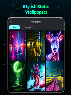 Digital Neon Night Clock screenshot 12