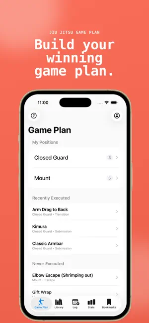 Jiu Jitsu Game Plan screenshot 1