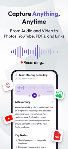 NotterAI - Smart AI Note Taker Screenshot 2 of 8