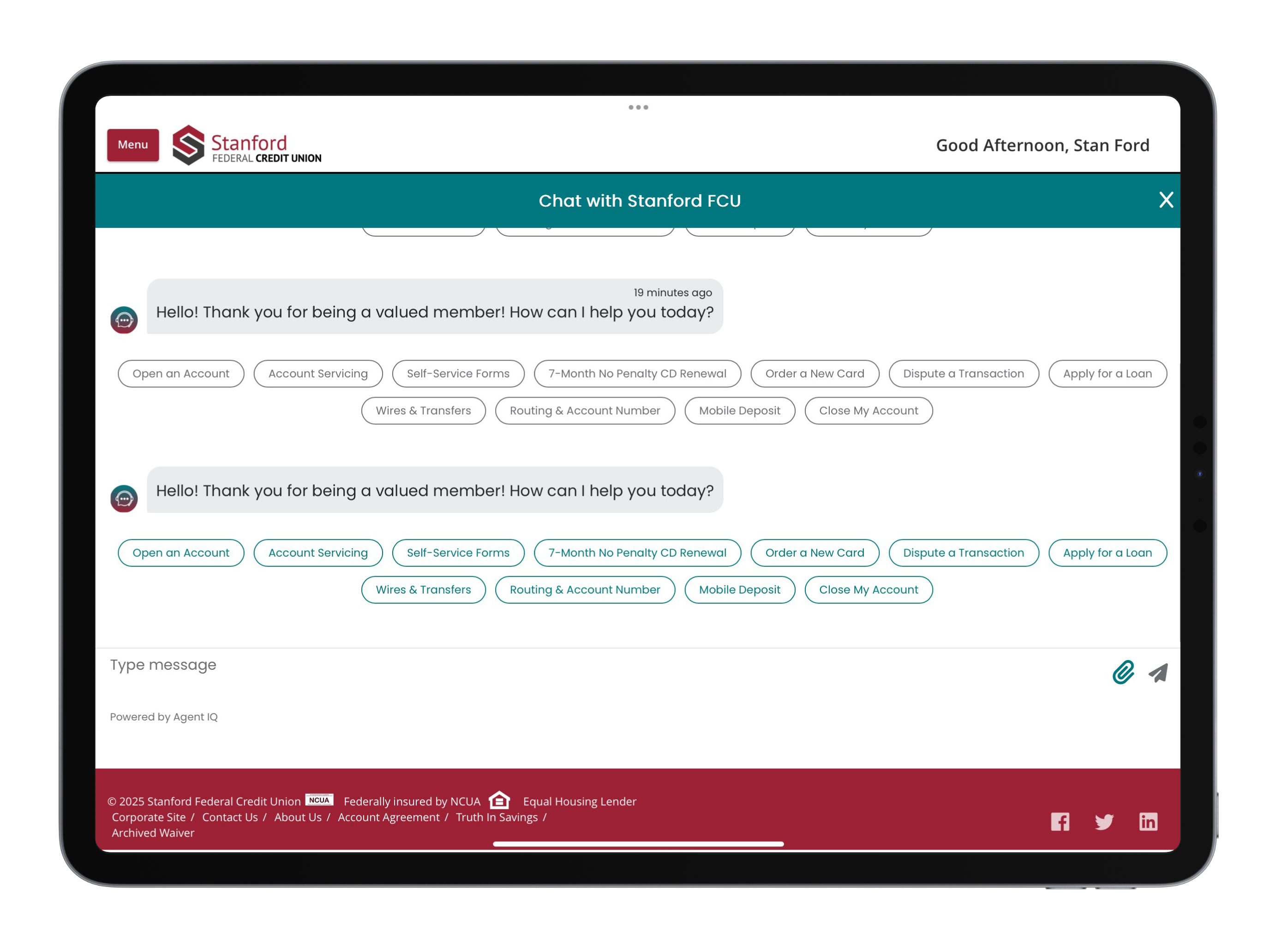 Stanford FCU Mobile Banking