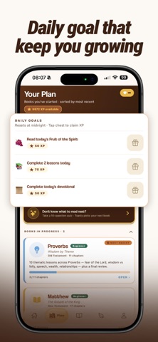 BreadBreak: Daily Bible Study iPhone screenshot
